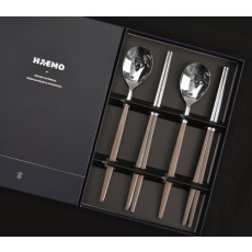 베네치아 브라운 2벌 수저세트